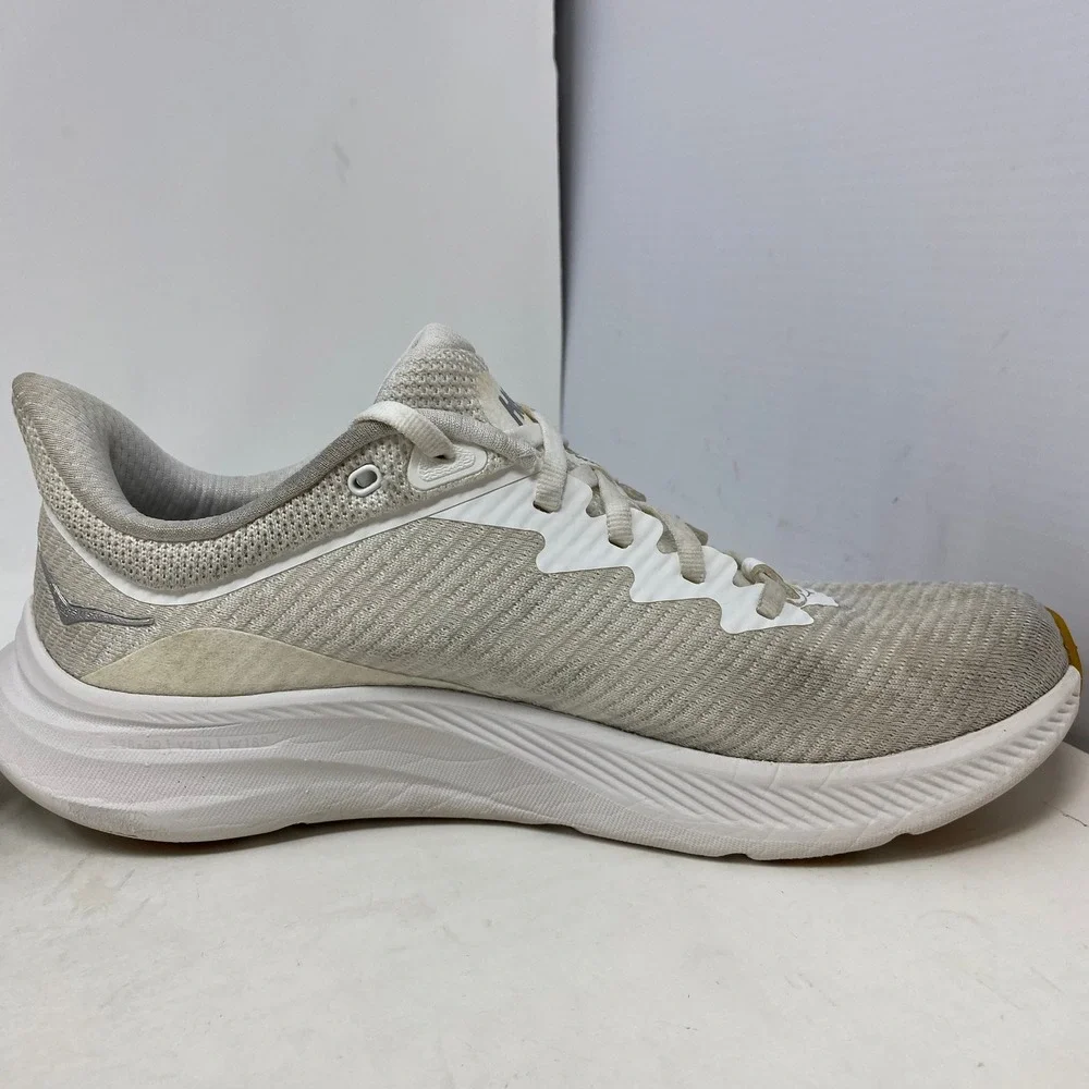 Hoka One One Solimar White Running Shoes Womens 9B 1123075 Sneakers
